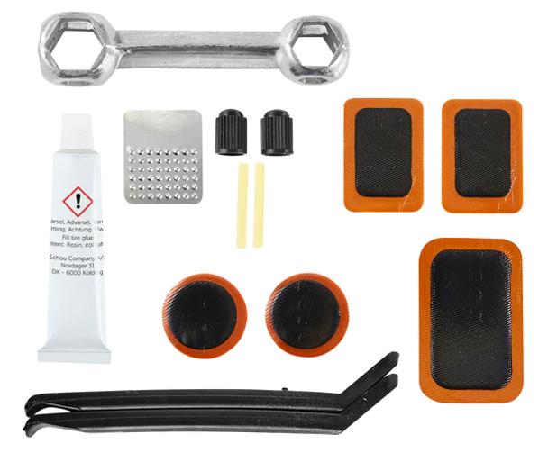 Tire  Repair  Kit With Tools