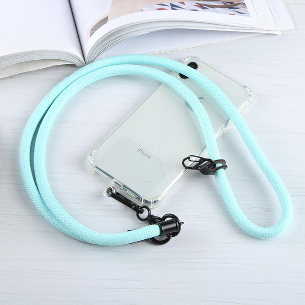 Universal Phone Solid Color Long Lanyard(Blue)