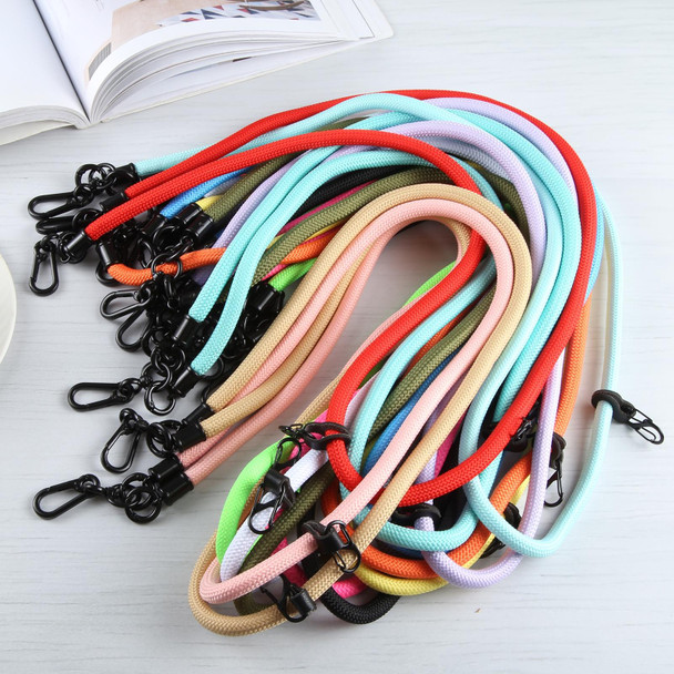 Universal Phone Solid Color Long Lanyard(Pink)