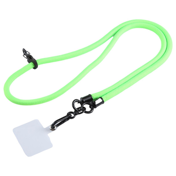 Universal Phone Solid Color Long Lanyard(Green)