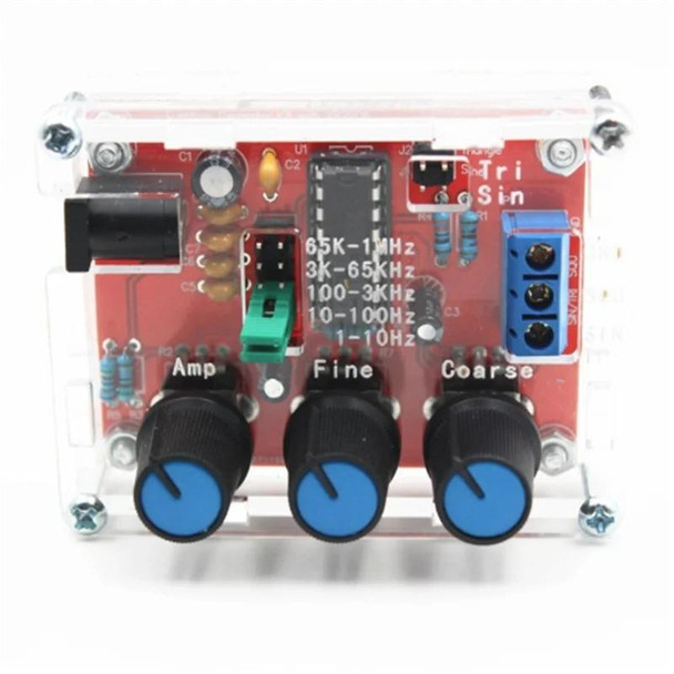 XR2206 High Precision Signal Generator DIY Kit Sine Triangle Square Waves 1Hz-1MHz Frequency Range, Specification: Welding