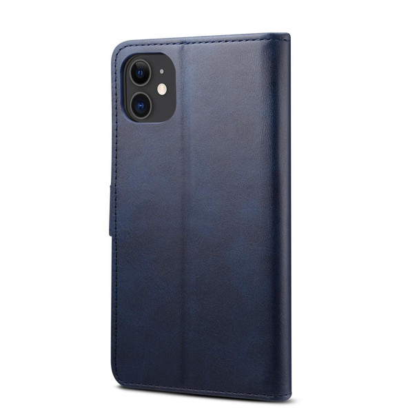 iPhone 11 Pro Max GUSSIM Magnetic Horizontal Flip Leather Case with Holder & Card Slots & & Wallet(Blue)