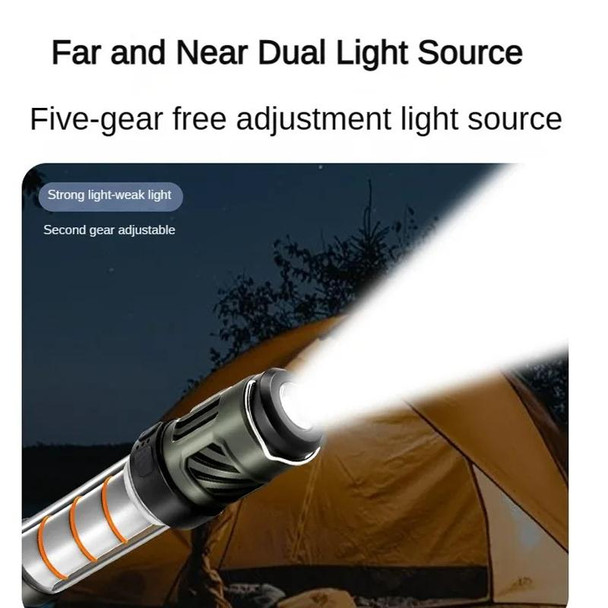 4 In 1 Outdoor Multi-function Flashlight Ambient Light Mosquito Repellent Lamp, Spec: Tripod Version
