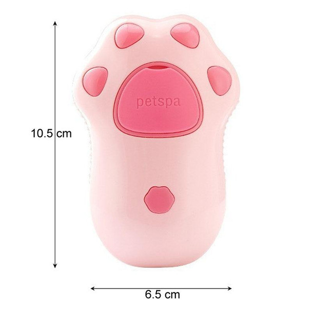 Rechargeable Pet No-Scrub Comb Electrical Spray Hair Removal Massage Comb For Dogs And Cats(Cat Claws)