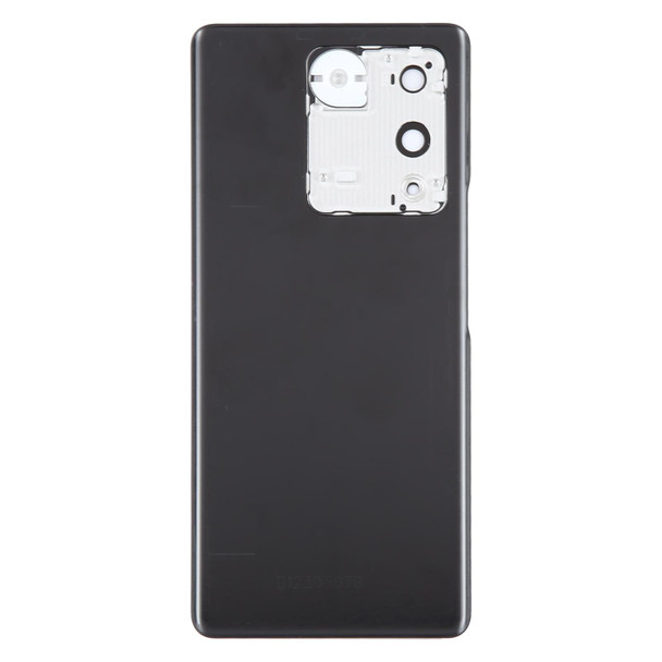 For vivo V27 Pro Original Battery Back Cover with Camera Lens Cover(Black)