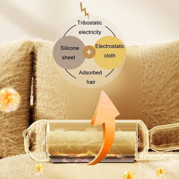 Pet Floating Hair Clothes Bed Sheets Brush Electrostatic Adsorption Hair Remover(Blue)