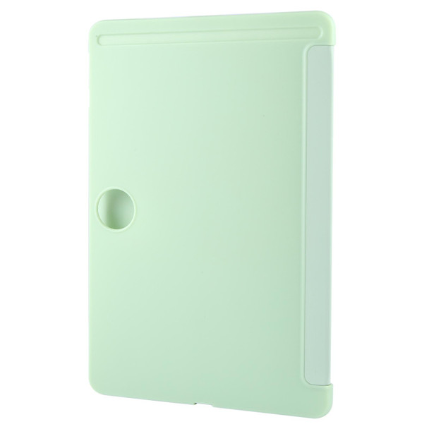 For Honor Pad 9 Tri-fold Silicone Leather Tablet Case(Green)