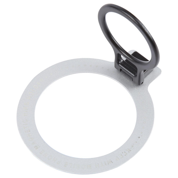 CPS-050 Adhesive MagSafe Magnetic Ring Phone Ring Holder(Silver)