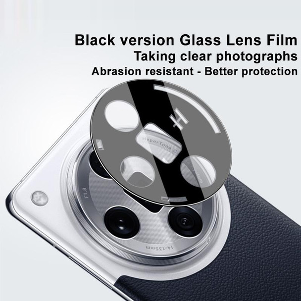 For OPPO Find X7 5G / X7 Ultra 5G IMAK Rear Camera Lens Glass Film Black Version