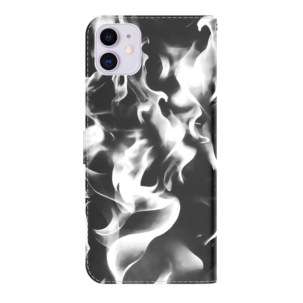 Cloud Fog Pattern Horizontal Flip Leatherette Case with Holder & Card Slot & Wallet - iPhone 11(Black)