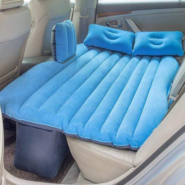 Inflatable Sleeping Car Mattress With Pump Grey