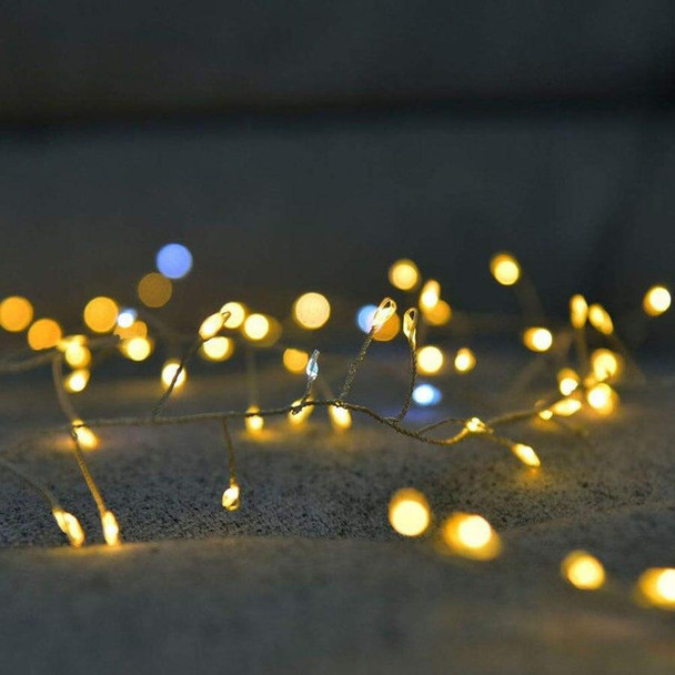 2m Firecracker Fairy Lights Warm White