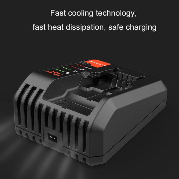 For BlackDeck 14.4~20V3A Tool Lithium Battery Charger, Specification: UK Plug