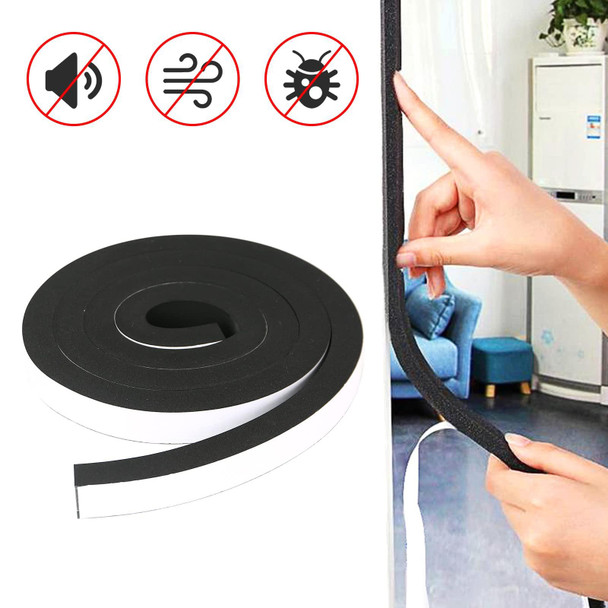 5m /Roll 3cm Width 3mm Thickness Foam Strips With Adhesive High Density Foam Closed Cell Tape Seal For Doors And Windows