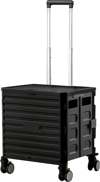 50L Foldable Trolley With Wheels