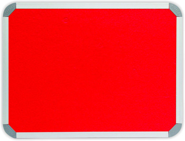 INFO BOARD ALUMINIUM FRAME 1800*1200MM RED