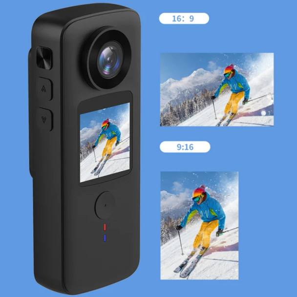 4K Dual LCD Screen Camera