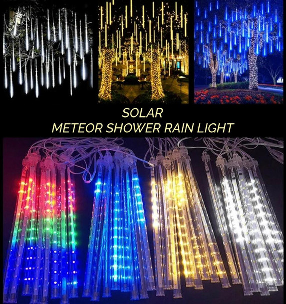 Solar Meteor Shower Rain Lights