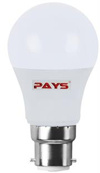 Noble Pays A55 Daylight 7w B22 LED Lamp - Easy Installation, Plug And Play, Suitable For Yards, Cars, Living Rooms, Bedrooms, Hotels, Retail Box 1 Year Warranty
