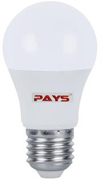 Noble Pays A55 Daylight 7w E27 LED Lamp-Easy Installation, Plug And Play, Suitable For Yards, Cars, Living Rooms, Bedrooms, Hotels, Retail Box 1 Year Warranty