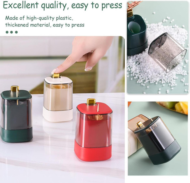 Creative Automatic Press Toothpick Dispenser