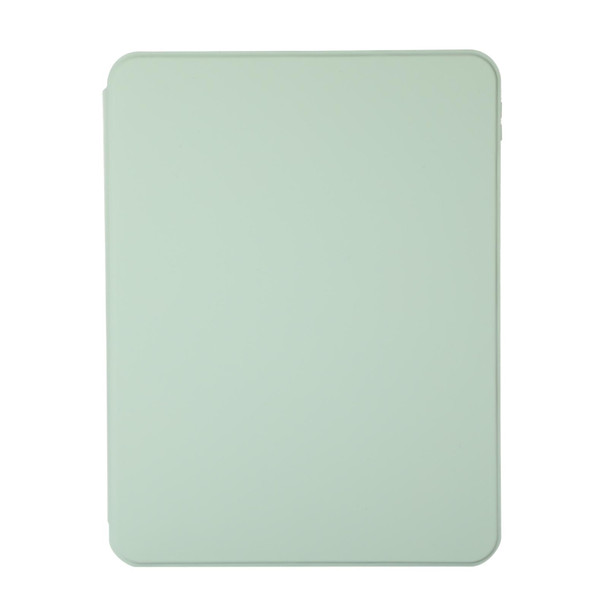 For iPad Pro 11 2022 / 2020 / 2021 / 2018 2 in 1 Acrylic Split Rotating Leather Tablet Case(Matcha Green)