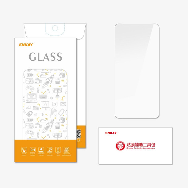 For Meizu 21 ENKAY 9H Big Arc Edge High Aluminum-silicon Tempered Glass Film