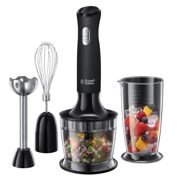 Russell Hobbs -Desire Matte Black 3 in 1 Stick Blender