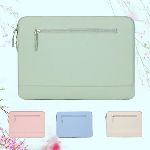 14-14.6 Inch Thin and Light Laptop Sleeve Case Notebook Briefcase Bag(Green)