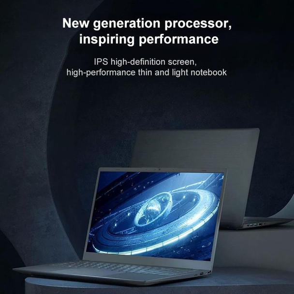 AK15U 15.6 inch Ultrathin Laptop, 12GB+256GB, Windows 10 Intel Processor N95 Quad Core(Dark Grey)