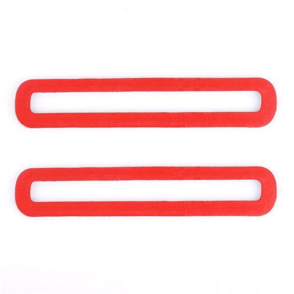 2 PCS Car Door Outlet Decorative Sticker Air Vent Moulding Trim Decorative Strip - Ford Mustang