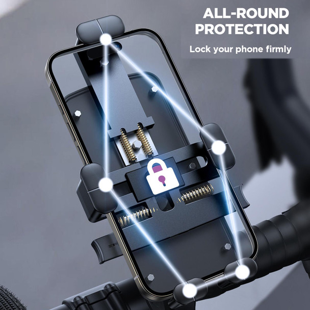 JOYROOM JR-OK7 Mechanical Bike Phone Mount(Black)