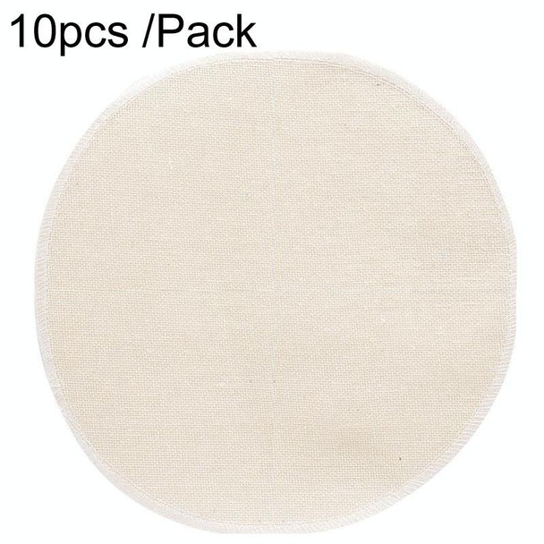 10pcs /Pack 32cm Thickened Non-stick Steamer Cloth Buns Cotton Gauze Matting Cloth(Sizing)