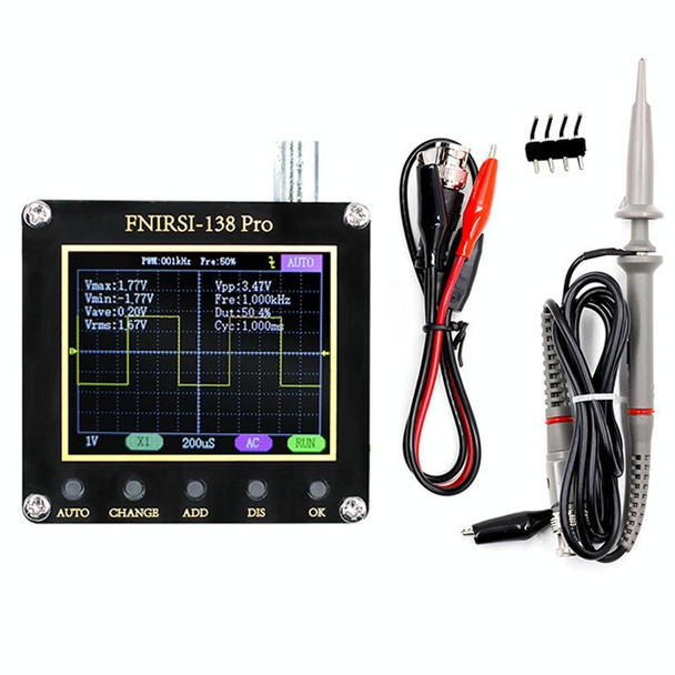 FNIRSI Handheld Small Teaching Maintenance Digital Oscilloscope, Specification: Upgrade Without Battery