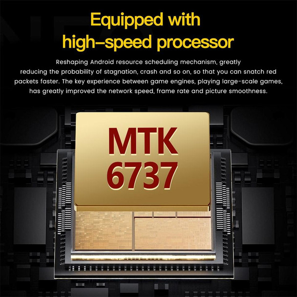 K652, 3GB+64GB, 6.528 inch Android 9.1 Mediatek MT6737 Quad Core, OTG, Network: 4G(Black)