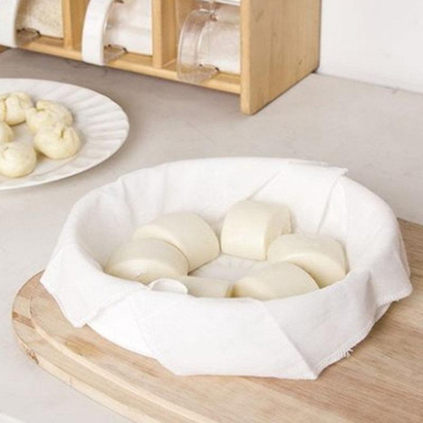 10pcs /Pack 32cm Thickened Non-stick Steamer Cloth Buns Cotton Gauze Matting Cloth(Encrypted)