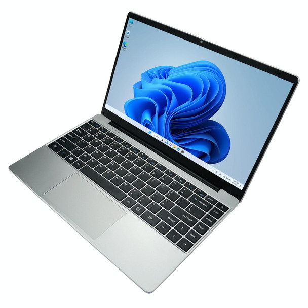 14 inch Laptop, 8GB+256GB, Windows 10 Home Intel Celeron J4105 Quad Core(Silver)