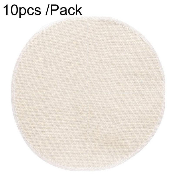 10pcs /Pack 28cm Thickened Non-stick Steamer Cloth Buns Cotton Gauze Matting Cloth(Sizing)