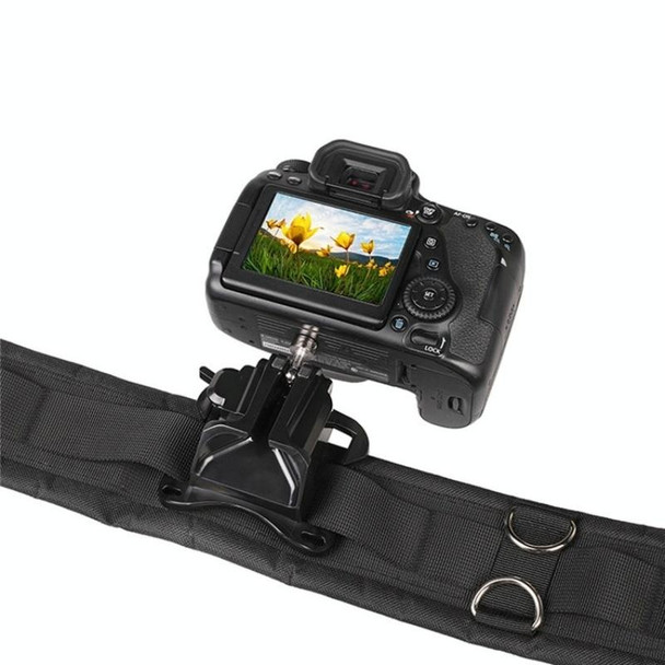 A648 1/4 Inch Screw Mount Quick Release Hanger Camera Belt Clip Waist Belt Holster Holder