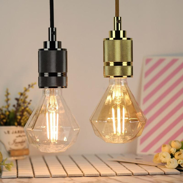 E27 Screw Port LED Vintage Light Shaped Decorative Illumination Bulb, Style: G95 Outer Pineapple Transparent(220V 4W 2700K)