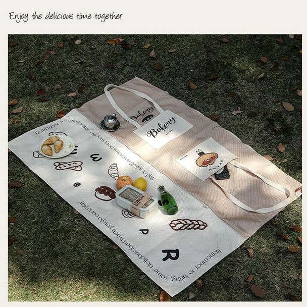 150 x 200cm Ultrasonic Outdoor Picnic Mat Can Be Used As A Shoulder Bag Easy To Carry(Large Bread)
