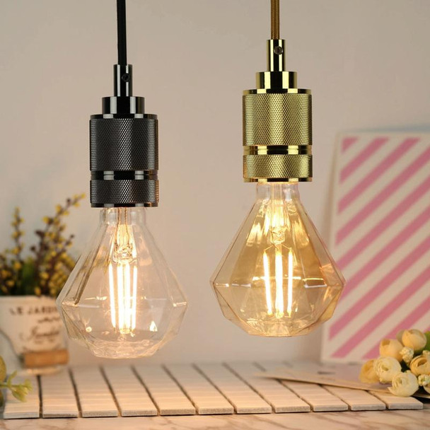 E27 Screw Port LED Vintage Light Shaped Decorative Illumination Bulb, Style: G95 Oblique Transparent(110V 4W 2700K)