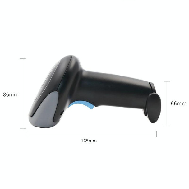 QR Code Scanner Mobile Phone Screen Supermarket Cashier Scanner, Model: Wireless