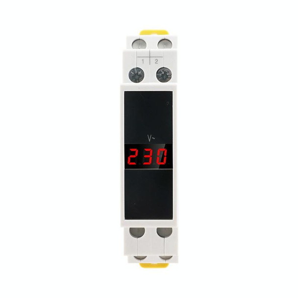 SINOTIMER SDM011 Modular Din Rail Type AC Single-Phase Digital Voltmeter Electronic Instrumentation