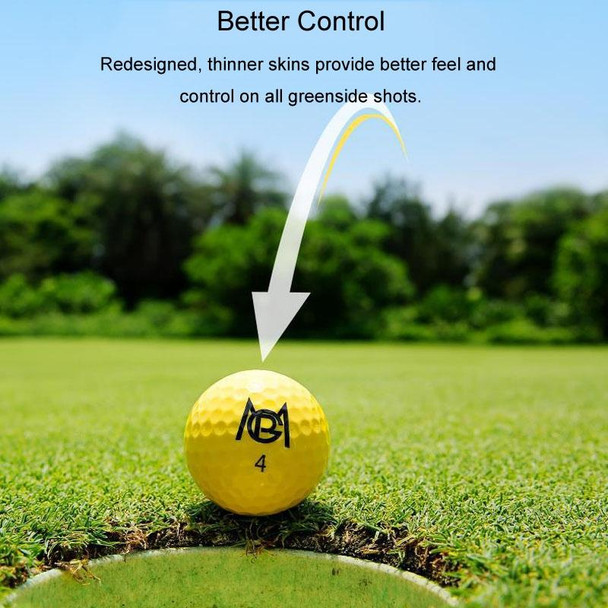 12pcs /Box PGM Golf Colored Competition Balls Double Layer Practice Balls