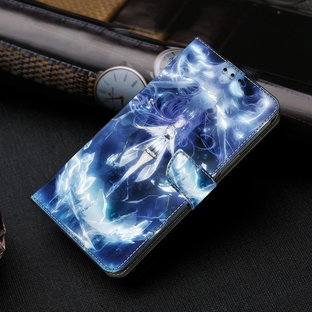 For Samsung Galaxy A15 5G Crystal Painted Leather Phone case(Magic Fairy)