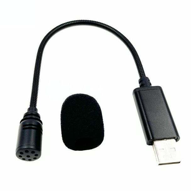 4.0x205mm USB Direct Plug Computer Live Video Conference Microphone