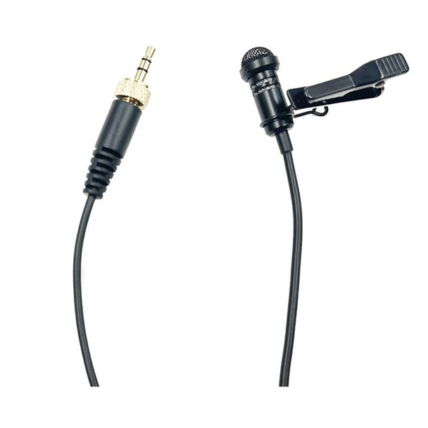 3.5mm Straight Internal Thread Plug Wireless Transmitting Lavalier Microphone, Length: 3m(Sponge Cover+Rabbit Fur Windproof Cover)