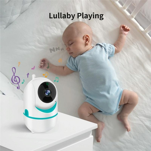 D031 2 Way Voice Built-in Lullabies Home Baby Security Camera 3.2-inch LCD Baby Monitor(US Plug)