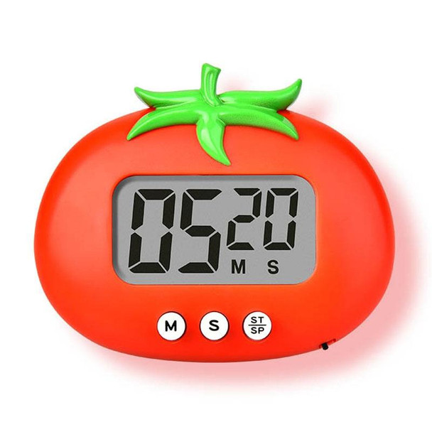 Cartoon Electronic Timer Magnetic Student Study Time Manager(RB800 Tomato Red)